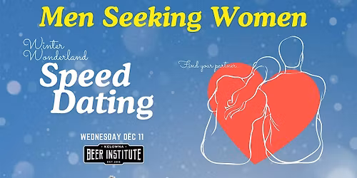 SPEED DATING: Men Seeking Women