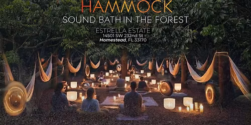 Hammock Sound Bath in the Forest