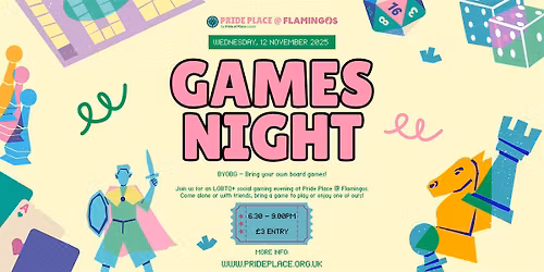 LGBTQIA+ Board Games Night