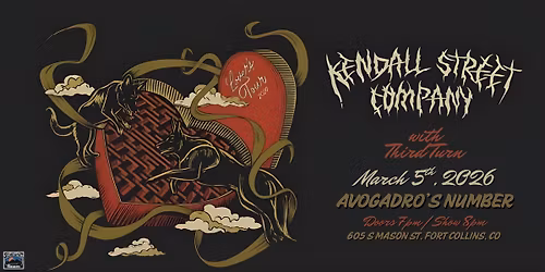 Kendall Street Company: Lover's Tour 2026 w\/ Third Turn- Presented by Mishawaka ***AT AVO'S***