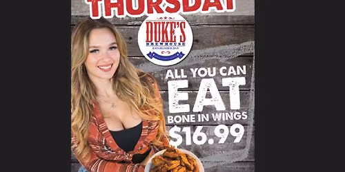 AYCE Bone-In Wings!