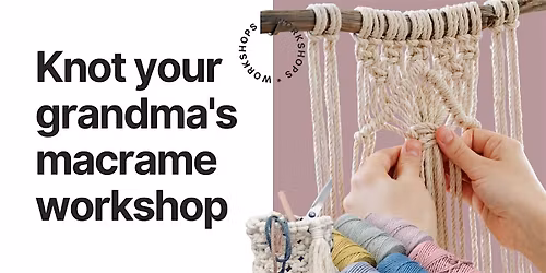 Holiday Macrame Ornament Workshop