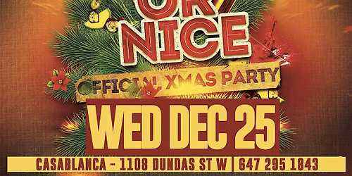 18+ "CHRISTMAS PARTY - NAUGHTY OR NICE" | THURS DEC 25 @ FICTION | FREE
