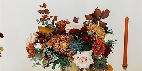 Sips and Stems- Bronze & Rust Fall Design