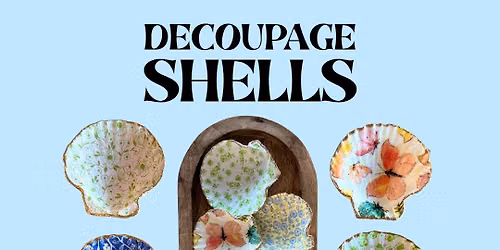 Decoupage Shells