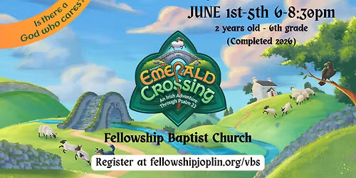 Vacation Bible School at Fellowship Baptist Joplin
