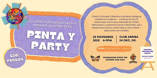 Pinta y Party -Color\u00edn Colorado Collective- Fundraising Event