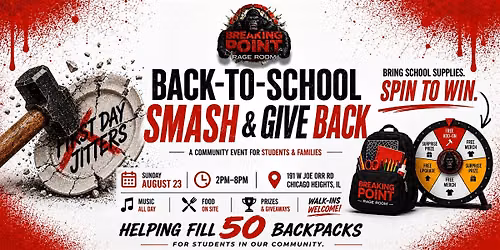 Back-to-School Smash & Give Back