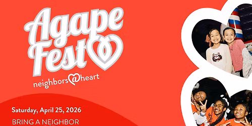 Agape Fest 2026