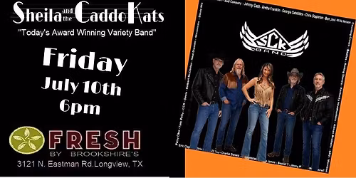 FRESH FREE CONCERT \/ SHEILA AND THE CADDO KATS