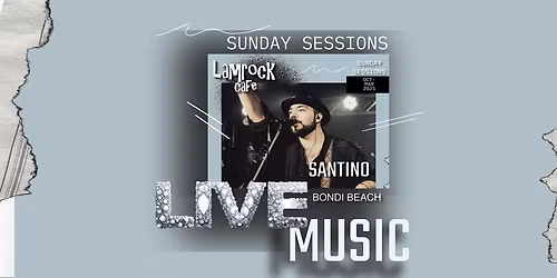 Santino Salvatore Live.. at Lamrock cafe Sunday Sessions