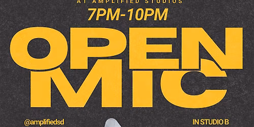 06\/24 Amplified Studios Open Mic (June 2026)