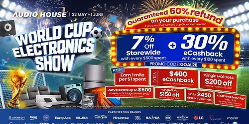 Audio House World Cup Electronics Show