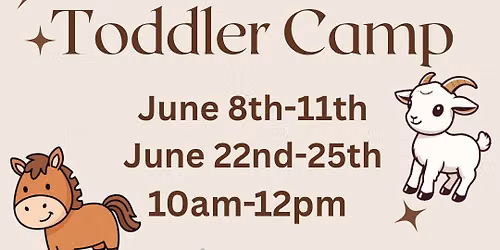 Toddler Camp