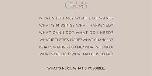 Her Retreat Club 1 Day Event (Nov 8th)