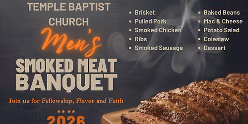 Men's Smoked Meat Banquet
