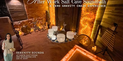 After Work Salt Cave Sound Bath At Earth Salt Stone