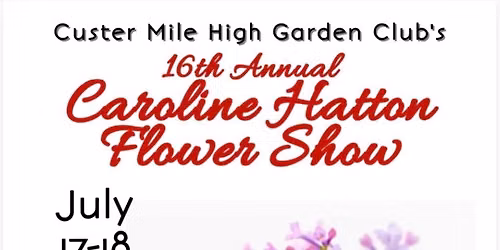 Carolyn Hatton Flower Show