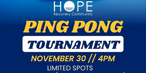 Ping Pong Tournament