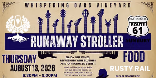 Free, Live Music w\/ Runaway Stroller