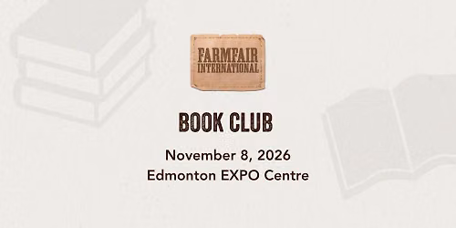 Sunday Morning Book Club at Farmfair International 2026