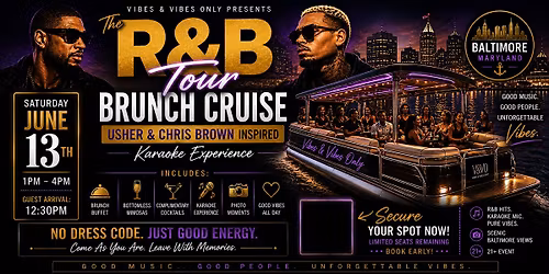 THE R&B Tour Brunch Cruise