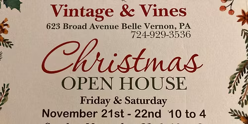 Annual Christmas open house