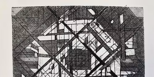 Sticky Tape Collagraph