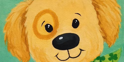 Lucky Puppy Paint & Play at STEAM Indoor Play Center