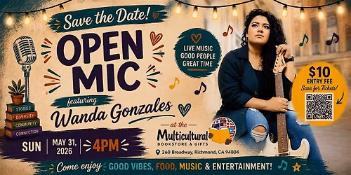 Open Mic with Wanda Gonzalez