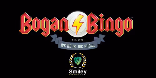 Bogan Bingo @ Smiley Brewing - November 2025