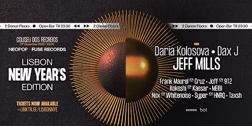 Lisbon NEW YEAR'S EDITION: NEOPOP X FUSE RECORDS