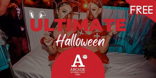 Ultimate HALLOWEEN PARTY: Free Entry @ Arcade Haunted House