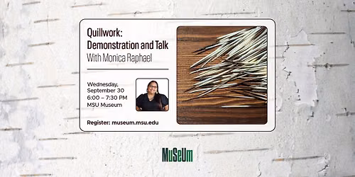 Quillwork: Demonstration and Talk
