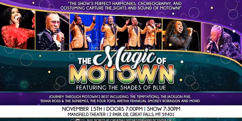 The Magic of Motown - Great Falls, MT