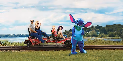 Character Ride ft. STITCH! - Rail Explorers: Rhode Island Division