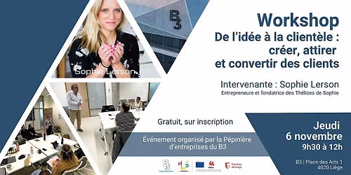 De l\u2019id\u00e9e \u00e0 la client\u00e8le : cr\u00e9er, attirer et convertir des clients