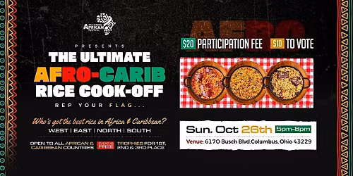 The Ultimate Afro-Carib Rice Cook-Off