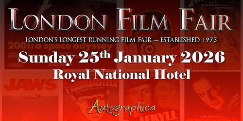 London Film Fair 25th January 2026