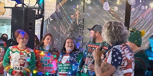 Pistol Whip\u2019d Rock band\u2019s Ugly Sweater Contest 