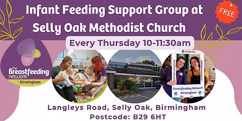 Infant Feeding Support Group at Selly Oak Methodist Church