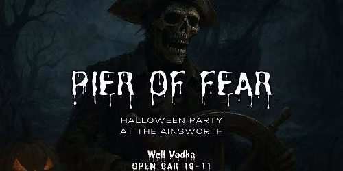 Ainsworth Hoboken's Official Halloween Party [1-Hour Well Vodka Open Bar]