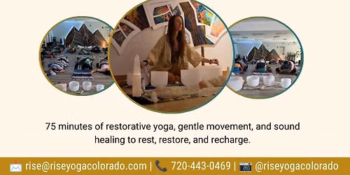 Restorative Yoga & Sound Healing