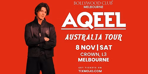 Bollywood Club Presents DJ AQEEL LIVE at Crown, Melbourne