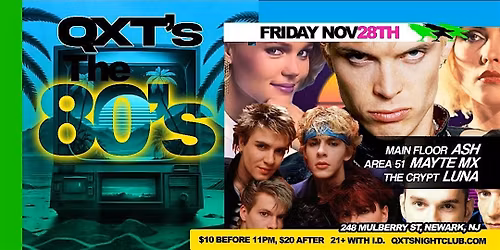 FLASHBACK FRIDAYS - THE 80's!