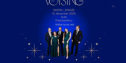 VOISING Viano\u010dn\u00fd koncert - \u0160a\u0161t\u00edn Str\u00e1\u017ee