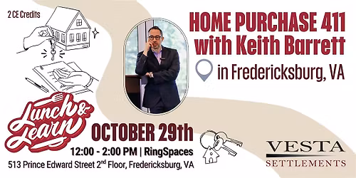 Home Purchase 411 in Fredericksburg