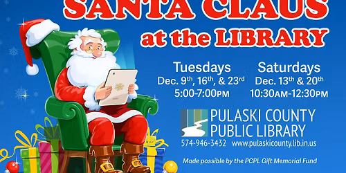Santa Claus at the Library