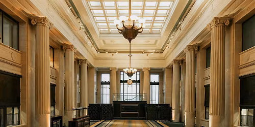 Gong Bath At The Iconic Banking Hall in London