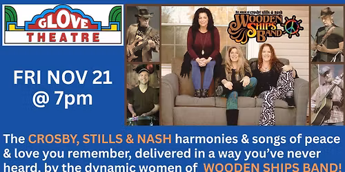 WOODEN SHIPS BAND: The Music of Crosby, Stills & Nash